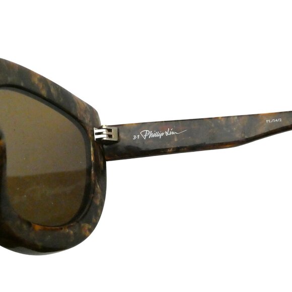 3.1 PHILLIP LIM Marbled tortoise sunglasses main image 11